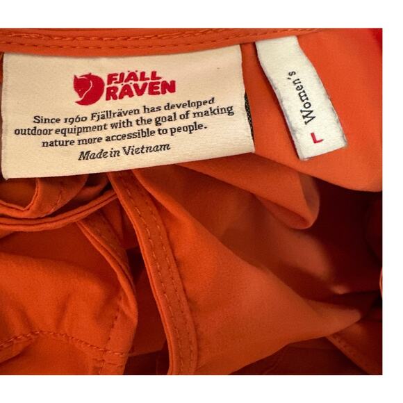 Fjallraven High Coast Lite Dress Orange Size Large - Picture 3 of 5